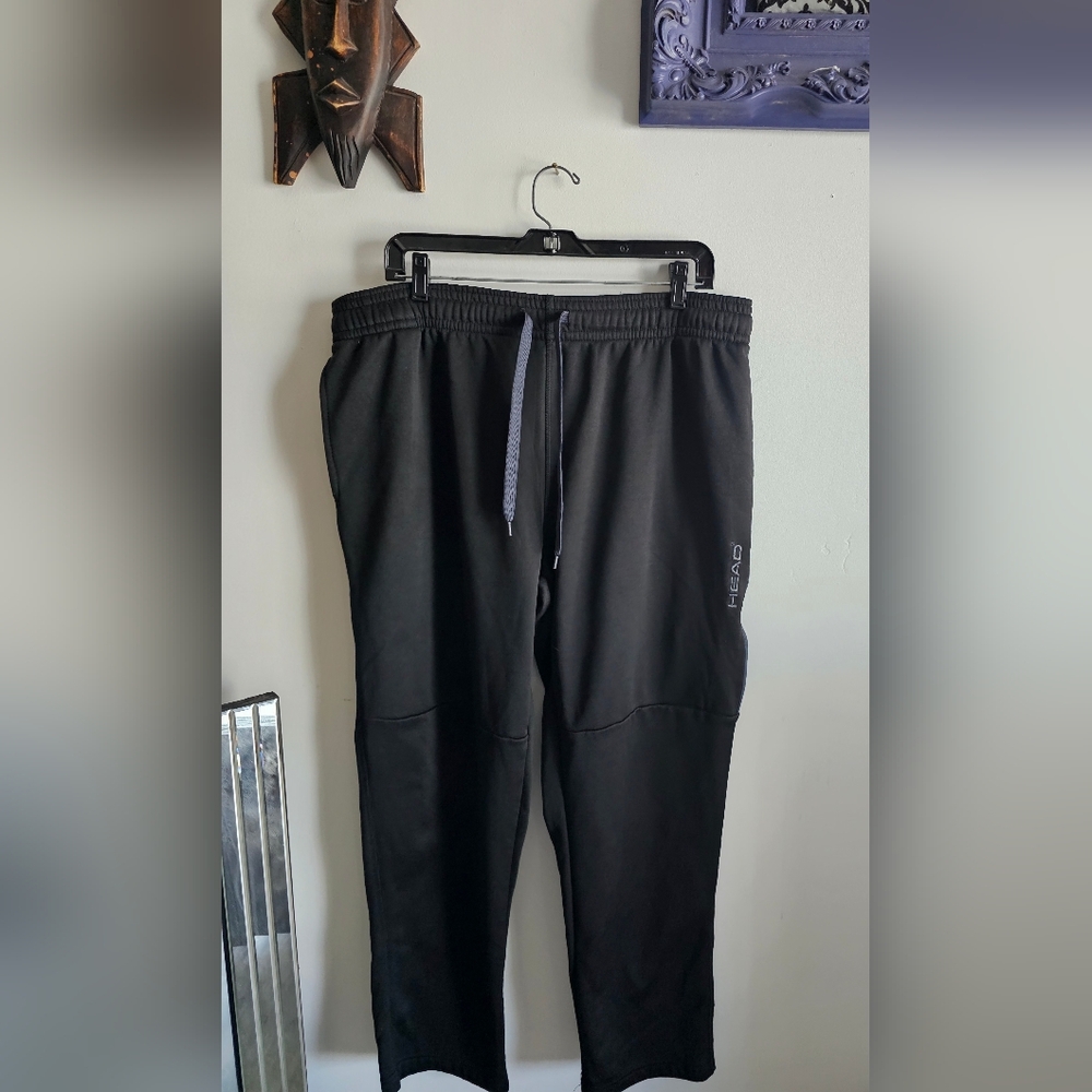 Head Black Sweatpants Relaxed Fit